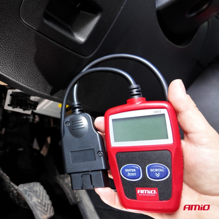 Amio - Διαγνωστικό Αυτοκινήτου OBD 2 τύπου V300 τάση λειτουργίας 8-18V με οθόνη LCD 128x64 pixels για Επιβατικά Αυτοκίνητα - 1 τεμ. (04729/AM) Amio - Διαγνωστικό Αυτοκινήτου OBD 2 τύπου V300 τάση λειτουργίας 8-18V με οθόνη LCD 128x64 pixels για Επιβατικά Αυτοκίνητα - 1 τεμ. (04729/AM)