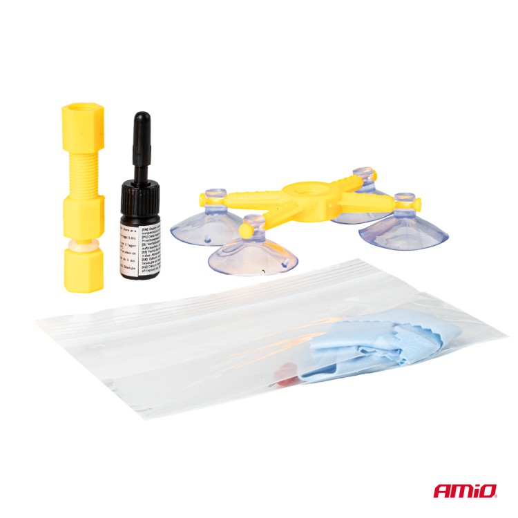 Amio – Kit Επισκευής Παρμπρίζ & Τζαμιών με Ρητίνη Heavy Duty για Ασφαλή Εγκατάσταση & Καθημερινή Χρήση – 1 Κιτ (04792/AM) Amio – Kit Επισκευής Παρμπρίζ & Τζαμιών με Ρητίνη Heavy Duty για Ασφαλή Εγκατάσταση & Καθημερινή Χρήση – 1 Κιτ (04792/AM)