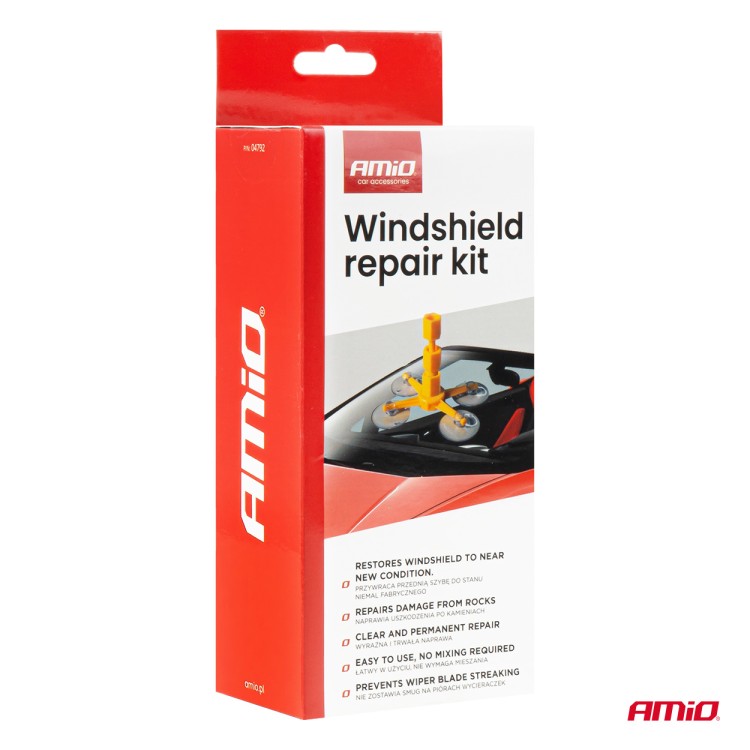 Amio – Kit Επισκευής Παρμπρίζ & Τζαμιών με Ρητίνη Heavy Duty για Ασφαλή Εγκατάσταση & Καθημερινή Χρήση – 1 Κιτ (04792/AM) Amio – Kit Επισκευής Παρμπρίζ & Τζαμιών με Ρητίνη Heavy Duty για Ασφαλή Εγκατάσταση & Καθημερινή Χρήση – 1 Κιτ (04792/AM)