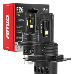 AMiO - Λάμπες LED F26 Pro Series H4/H19 12/24V 68W 2900-3550lm 6.000K Full Can-Bus Plug&Play - 2 Τεμ. (04871/AM) AMiO - Λάμπες LED F26 Pro Series H4/H19 12/24V 68W 2900-3550lm 6.000K Full Can-Bus Plug&Play - 2 Τεμ. (04871/AM)