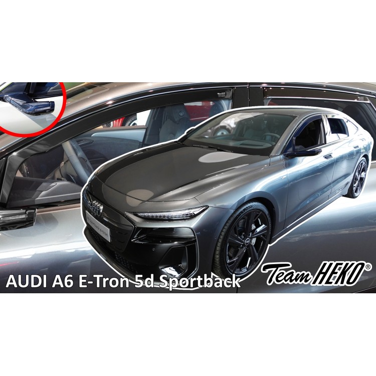 Heko - Ανεμοθραύστες για Audi A6 E-Tron 5 Doors Sportback (έκδοση με κάμερες) 2024+ Σετ Αυτοκινήτου Απο Εύκαμπτο Φιμέ Πλαστικό - 4 τεμ. (ΑΝΕΜ.SET10296) Heko - Ανεμοθραύστες για Audi A6 E-Tron 5 Doors Sportback (έκδοση με κάμερες) 2024+ Σετ Αυτοκινήτου Απο Εύκαμπτο Φιμέ Πλαστικό - 4 τεμ. (ΑΝΕΜ.SET10296)