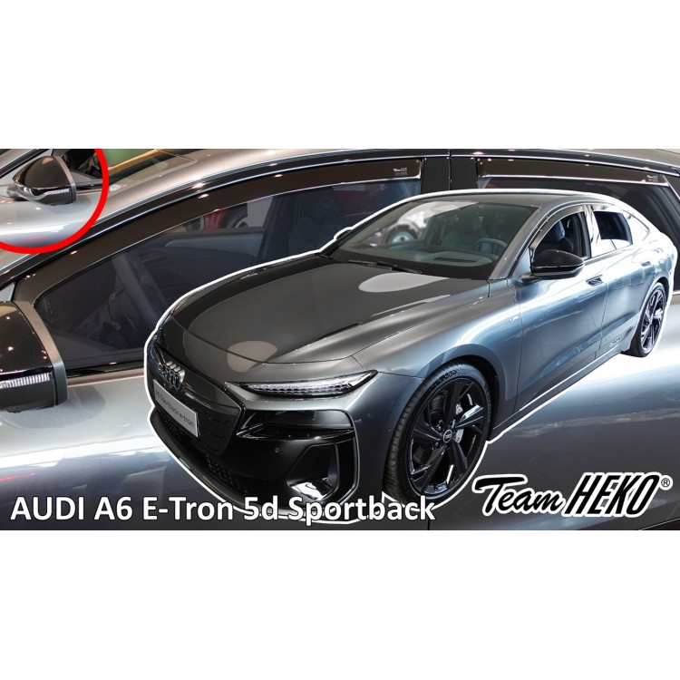 Heko - Ανεμοθραύστες για Audi A6 E-Tron 5 Doors Sportback (έκδοση με καθρέπτες) 2024+ Σετ Αυτοκινήτου Απο Εύκαμπτο Φιμέ Πλαστικό - 4 τεμ. (ΑΝΕΜ.SET10299) Heko - Ανεμοθραύστες για Audi A6 E-Tron 5 Doors Sportback (έκδοση με καθρέπτες) 2024+ Σετ Αυτοκινήτου Απο Εύκαμπτο Φιμέ Πλαστικό - 4 τεμ. (ΑΝΕΜ.SET10299)