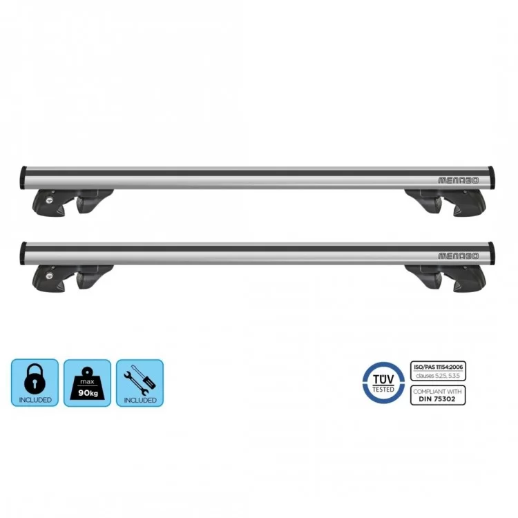 ΜΠΑΡΕΣ ΟΡΟΦΗΣ ΑΛΟΥΜΙΝΙΟΥ JACKSON SILVER 120 cm ΣΕ ΑΣΗΜΙ ΧΡΩΜΑ ΓΙΑ ΟΡΟΦΗ ΜΕ RAISED RAILS MENABO - 2 ΤΕΜ. ΜΠΑΡΕΣ ΟΡΟΦΗΣ ΑΛΟΥΜΙΝΙΟΥ JACKSON SILVER 120 cm ΣΕ ΑΣΗΜΙ ΧΡΩΜΑ ΓΙΑ ΟΡΟΦΗ ΜΕ RAISED RAILS MENABO - 2 ΤΕΜ.