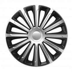 Amio - ΤΑΣΙ 14 INCH HUBCAP TREND SILVER BLACK - 1 ΤΕΜ. (11701/AM)