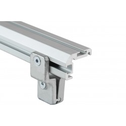 ΒΑΣΕΙΣ ΣΤΗΡΙΞΗΣ ΑΛΟΥΜΙΝΙΟΥ TBR FIXING PROFILE KIT M 116,6 cm ΣΕ ΑΣΗΜΙ ΧΡΩΜΑ ΜΕ ΥΠΟΔΟΧΕΣ T-SYSTEM ΓΙΑ ΜΠΑΡΕΣ TBR ΚΑΡΟΤΣΑΣ ΣΕ PICKUP ΚΑΙ ΑΓΡΟΤΙΚΑ ΟΧΗΜΑΤΑ MENABO - 2 ΤΕΜ.