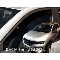 ΑΝΕΜΟΘΡΑΥΣΤΕΣ ΓΙΑ DACIA SPRING ELECTRIC 5D 2021  ΖΕΥΓΑΡΙ ΑΠΟ ΕΥΚΑΜΠΤΟ ΦΙΜΕ ΠΛΑΣΤΙΚΟ HEKO - 2 ΤΕΜ.