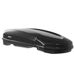 ΜΠΑΓΚΑΖΙΕΡΑ ΟΡΟΦΗΣ SATELLITE 600 DUO BLACK MΕ ΔΙΠΛΟ ΑΝΟΙΓΜΑ ΣΕ ΜΑΥΡΟ ΧΡΩΜΑ ΜΕ ΓΥΑΛΙΣΤΕΡΗ ΥΦΗ MENABO - 1 ΤΕΜ.