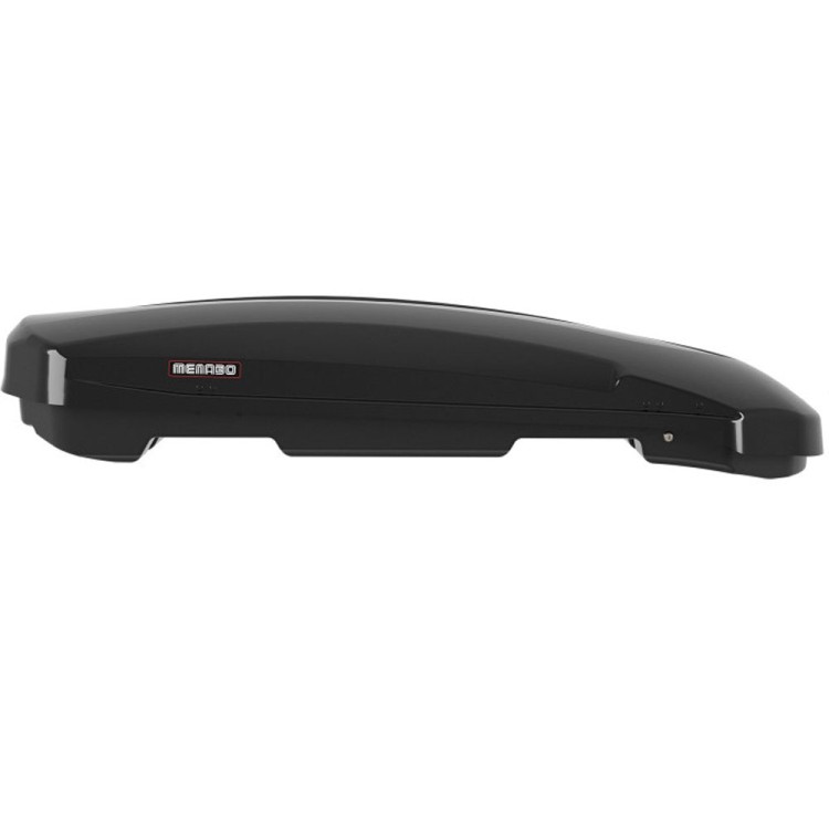 ΜΠΑΓΚΑΖΙΕΡΑ ΟΡΟΦΗΣ SATELLITE 550 DUO BLACK MΕ ΔΙΠΛΟ ΑΝΟΙΓΜΑ ΣΕ ΜΑΥΡΟ ΧΡΩΜΑ ΜΕ ΓΥΑΛΙΣΤΕΡΗ ΥΦΗ MENABO - 1 ΤΕΜ.