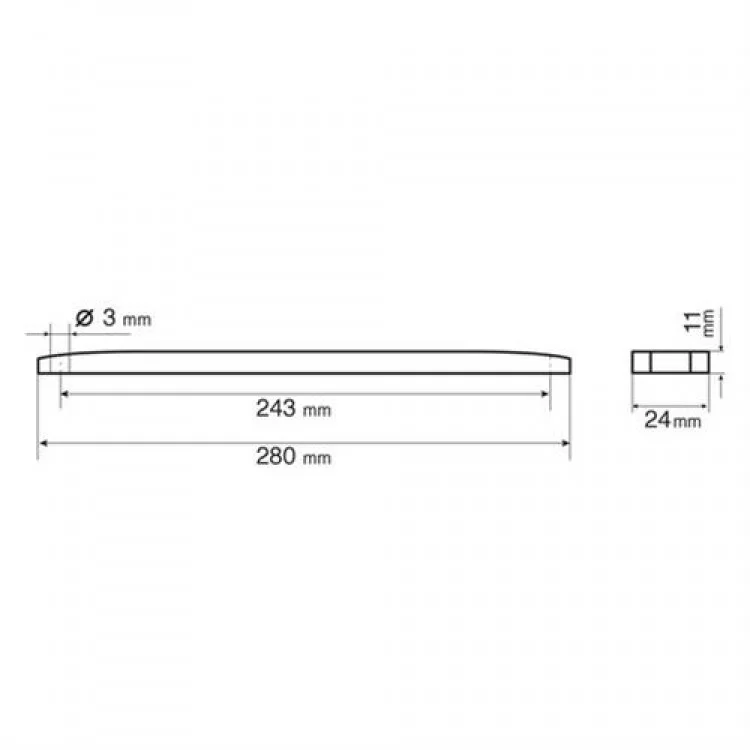 Φως Θέσεως 24V 12LED 28cm Κόκκινο Αδιάβροχο Φως Θέσεως 24V 12LED 28cm Κόκκινο Αδιάβροχο