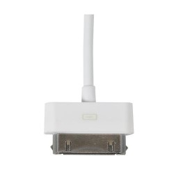 Καλώδιο Φορτισης / Συγχρονισμού USB για Apple 100cm 30pin με αντάπτορα USB αναπτήρα 12V/24V και αντάπτορα 220V