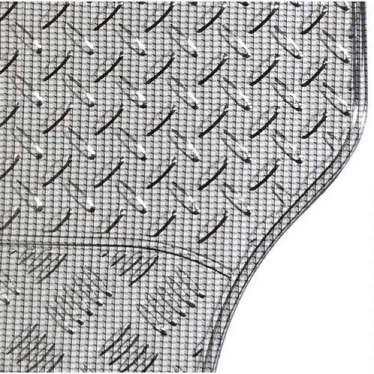 Πατάκια Universal Λάστιχο Χρώμιο - Carbon 4τμχ 65x44cm + 40x33cm Πατάκια Universal Λάστιχο Χρώμιο - Carbon 4τμχ 65x44cm + 40x33cm
