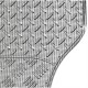 Πατάκια Universal Λάστιχο Χρώμιο - Carbon 4τμχ 65x44cm + 40x33cm Πατάκια Universal Λάστιχο Χρώμιο - Carbon 4τμχ 65x44cm + 40x33cm