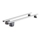 Menabo - Σετ Άκρα (Πόδια) Kit Type G για Μπάρες Οροφής Delta Black / Silver - 1 Σετ (15990/MB) Menabo - Σετ Άκρα (Πόδια) Kit Type G για Μπάρες Οροφής Delta Black / Silver - 1 Σετ (15990/MB)