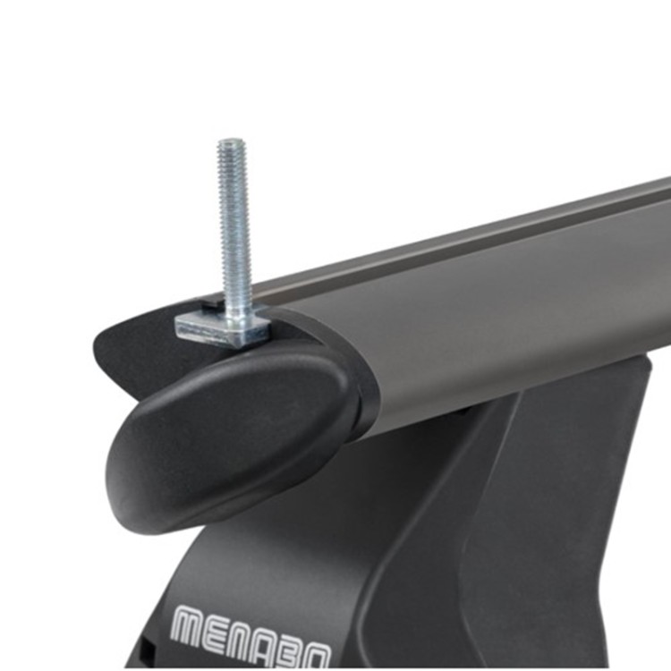 Menabo - Μπάρες Οροφής Αλουμινίου Omega Plus Black L 130 cm σε Μαύρο Χρώμα με Προστατευτικά Καπάκια Άκρων για Απλή Οροφή - 2 Τεμ. (16090/MB) Menabo - Μπάρες Οροφής Αλουμινίου Omega Plus Black L 130 cm σε Μαύρο Χρώμα με Προστατευτικά Καπάκια Άκρων για Απλή Οροφή - 2 Τεμ. (16090/MB)