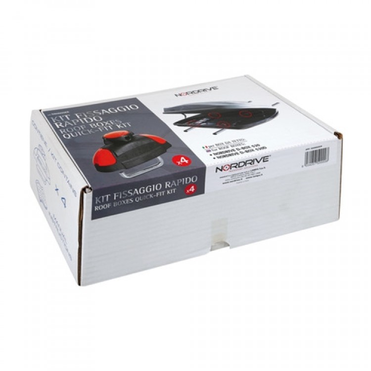 Σύστημα τοποθέτησης Quick-Fit Kit 530/630 για μπαγκαζιέρες οροφής BOX (4 τεμ.) Σύστημα τοποθέτησης Quick-Fit Kit 530/630 για μπαγκαζιέρες οροφής BOX (4 τεμ.)