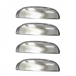 ΧΕΡΟΥΛΙΑ ΠΟΡΤΑΣ ΓΙΑ FIAT ALBEA SEDAN 2002+  ΧΡΩΜΙΟ ΜΕΤΑΛΛΙΚΑ 4ΠΟΡΤΕΣ 4ΤΕΜ