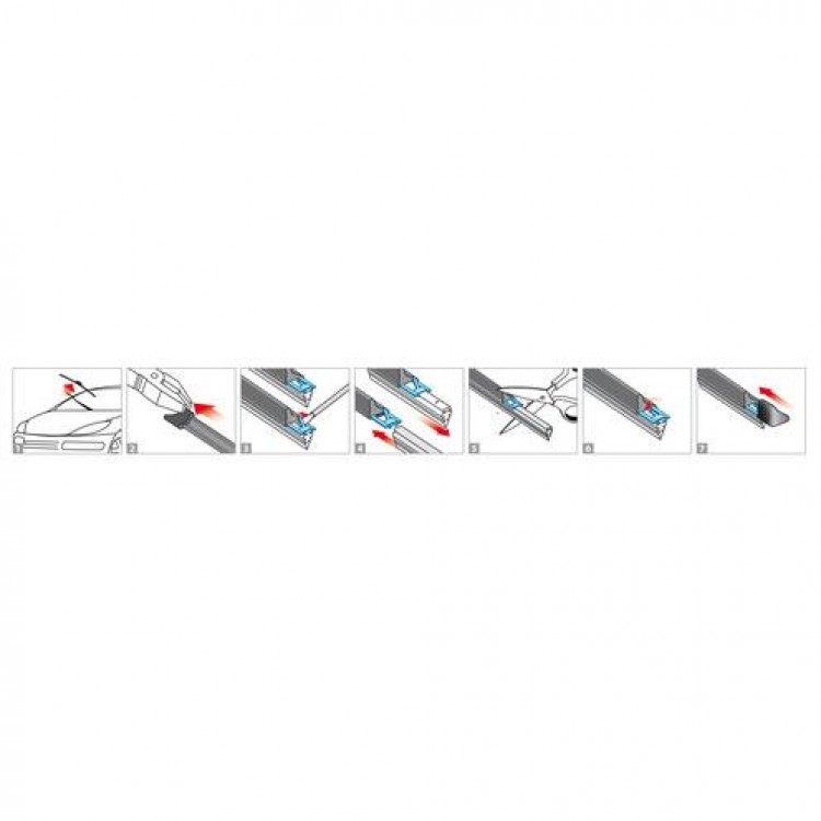 ΛΑΣΤΙΧΑ ΥΑΛΟΚΑΘΑΡΙΣΤΗΡΩΝ BOSCH AEROTWIN REFILL ΓΡΑΦΙΤΗΣ 71cm (29 INCH) 2ΤΕΜ. ΚΑΤΑΛΛΗΛΑ ΓΙΑ FLAT ΝΕΟΥ ΤΥΠΟΥ ΥΑΛΟΚΑΘΑΡΙΣΤΗΡΕΣ