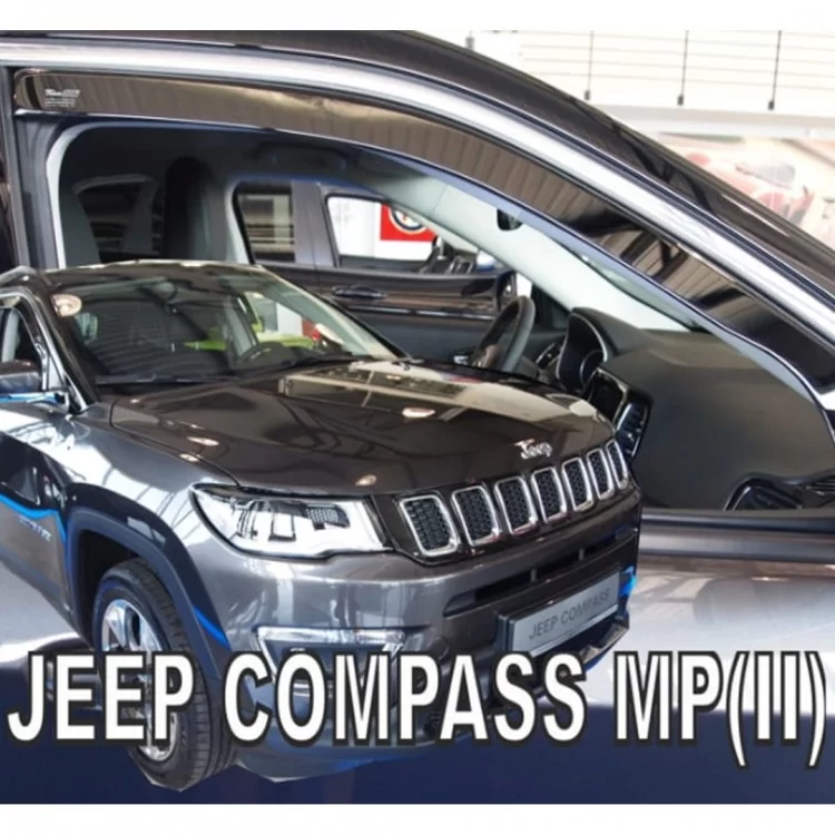 ΑΝΕΜΟΘΡΑΥΣΤΕΣ ΓΙΑ JEEP COMPASS MP II 5D 2017+ ΖΕΥΓΑΡΙ ΑΠΟ ΕΥΚΑΜΠΤΟ ΦΙΜΕ ΠΛΑΣΤΙΚΟ HEKO - 2 ΤΕΜ. ΑΝΕΜΟΘΡΑΥΣΤΕΣ ΓΙΑ JEEP COMPASS MP II 5D 2017+ ΖΕΥΓΑΡΙ ΑΠΟ ΕΥΚΑΜΠΤΟ ΦΙΜΕ ΠΛΑΣΤΙΚΟ HEKO - 2 ΤΕΜ.