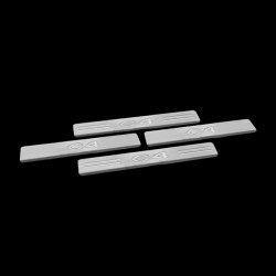 Heko - Ανεμοθραύστες για Jeep Wagoneer IV 5 Doors 2021-2025 Σετ Αυτοκινήτου Απο Εύκαμπτο Φιμέ Πλαστικό - 4 τεμ. (ΑΝΕΜ.SET19140)