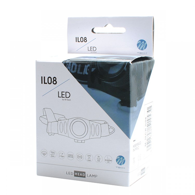 ΦΑΚΟΣ ΚΕΦΑΛΗΣ ΕΡΓΑΣΙΑΣ 150 lm 1 CREE LED ΛΕΥΚΟΥ ΦΩΤΙΣΜΟΥ ΚΑΙ ΜΕ 3 ΛΕΙΤΟΥΡΓΙΕΣ (50 x 40 x 75 mm) M-TECH ΦΑΚΟΣ ΚΕΦΑΛΗΣ ΕΡΓΑΣΙΑΣ 150 lm 1 CREE LED ΛΕΥΚΟΥ ΦΩΤΙΣΜΟΥ ΚΑΙ ΜΕ 3 ΛΕΙΤΟΥΡΓΙΕΣ (50 x 40 x 75 mm) M-TECH