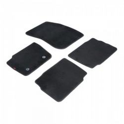 ΠΑΤΑΚΙΑ EXECUTIVE ΜΟΚΕΤΑ ΓΙΑ FORD MONDEO SW 4D / 5D 11/2014-02/2022 / FORD MONDEO HYBRID ΥΒΡΙΔΙΚΟ 11/2014-02/2022 ΣΕ ΜΑΥΡΟ ΧΡΩΜΑ ME ΚΟΥΜΠΩΜΑΤΑ LAMPA - 4 ΤΕΜ.