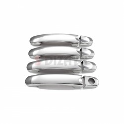 ΧΕΡΟΥΛΙΑ ΠΟΡΤΑΣ ΓΙΑ VW T5 CARAVELLE 2004+  ΧΡΩΜΙΟ ΜΕΤΑΛΛΙΚΑ 4ΤΕΜ.