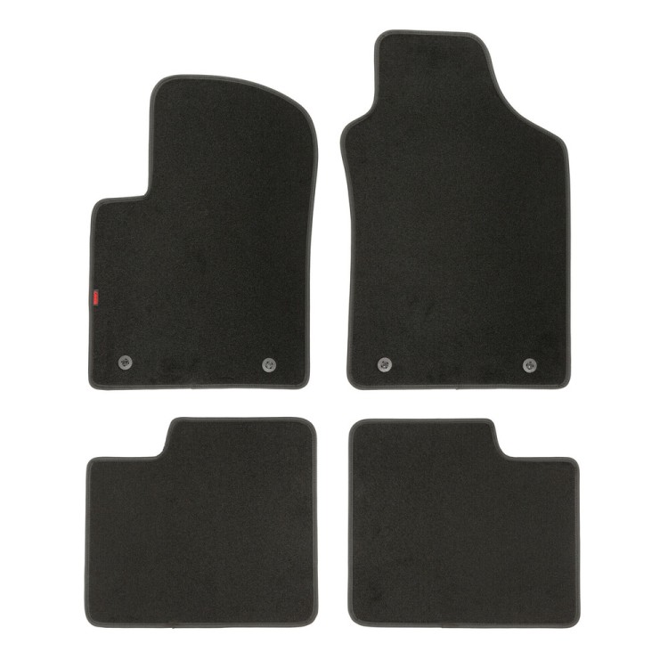 Lampa - Πατάκια μοκέτα μαύρα για Fiat 500 3d 07/07>11/24 για προστασία του εσωτερικού από βρωμιά νερό και φθορές, με αντιολισθητικό σχεδιασμό και σταθερή εφαρμογή για ασφαλή συγκράτηση στο δάπεδο του οχήματος – 4 τεμ. (L2338.2) Lampa - Πατάκια μοκέτα μαύρα για Fiat 500 3d 07/07>11/24 για προστασία του εσωτερικού από βρωμιά νερό και φθορές, με αντιολισθητικό σχεδιασμό και σταθερή εφαρμογή για ασφαλή συγκράτηση στο δάπεδο του οχήματος – 4 τεμ. (L2338.2)