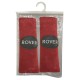 ROVER ​ΜΑΞΙΛΑΡΑΚΙΑ ΓΙΑ ΖΩΝΗ ΑΣΦΑΛΕΙΑΣ 21 X 7,5 cm ΣΕ ΚΟΚΚΙΝΟ ΧΡΩΜΑ ΜΕ ΜΑΥΡΟ LOGO - 2 ΤΕΜ.