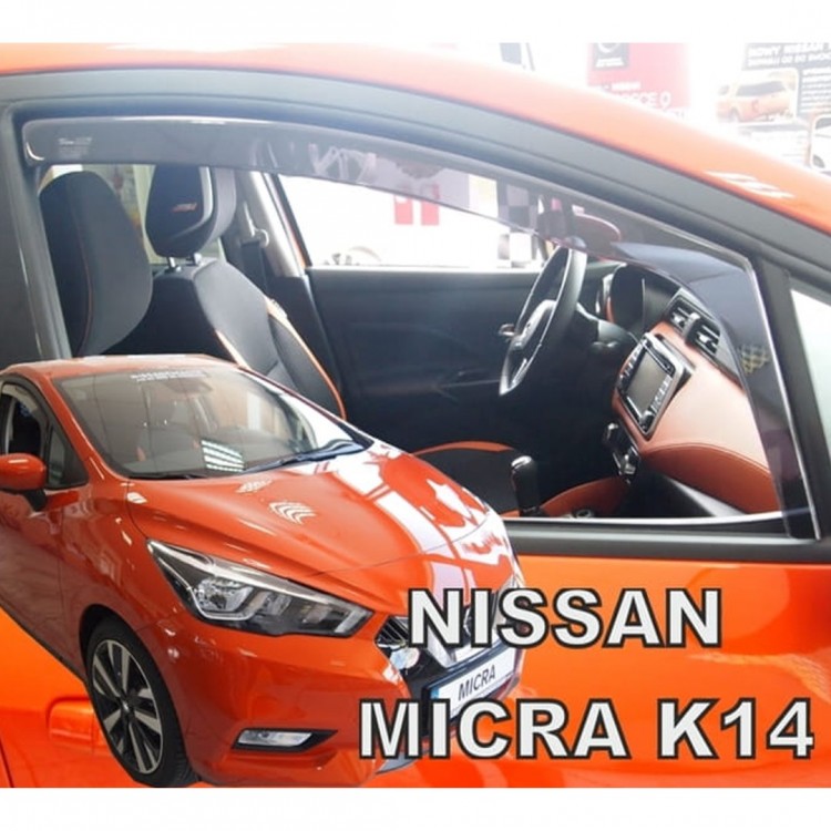 ΑΝΕΜΟΘΡΑΥΣΤΕΣ ΓΙΑ NISSAN MICRA K14 5D 2017+ ΖΕΥΓΑΡΙ ΑΠΟ ΕΥΚΑΜΠΤΟ ΦΙΜΕ ΠΛΑΣΤΙΚΟ HEKO - 2 ΤΕΜ. ΑΝΕΜΟΘΡΑΥΣΤΕΣ ΓΙΑ NISSAN MICRA K14 5D 2017+ ΖΕΥΓΑΡΙ ΑΠΟ ΕΥΚΑΜΠΤΟ ΦΙΜΕ ΠΛΑΣΤΙΚΟ HEKO - 2 ΤΕΜ.