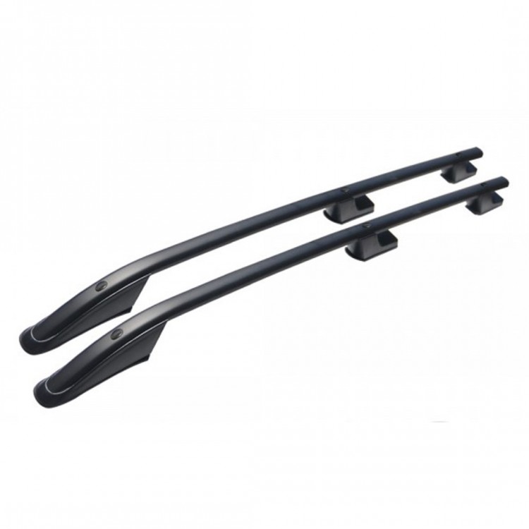ΜΠΑΡΕΣ ΟΡΟΦΗΣ ΓΙΑ CITROEN NEMO 2008+ /PEUGEOT BIPPER 2008+ /FIAT FIORINO 2008+ ΠΑΡΑΛΛΗΛΕΣ ΑΛΟΥΜΙΝΙΟΥ 2 ΤΕΜ. ΜΑΥΡΕΣ