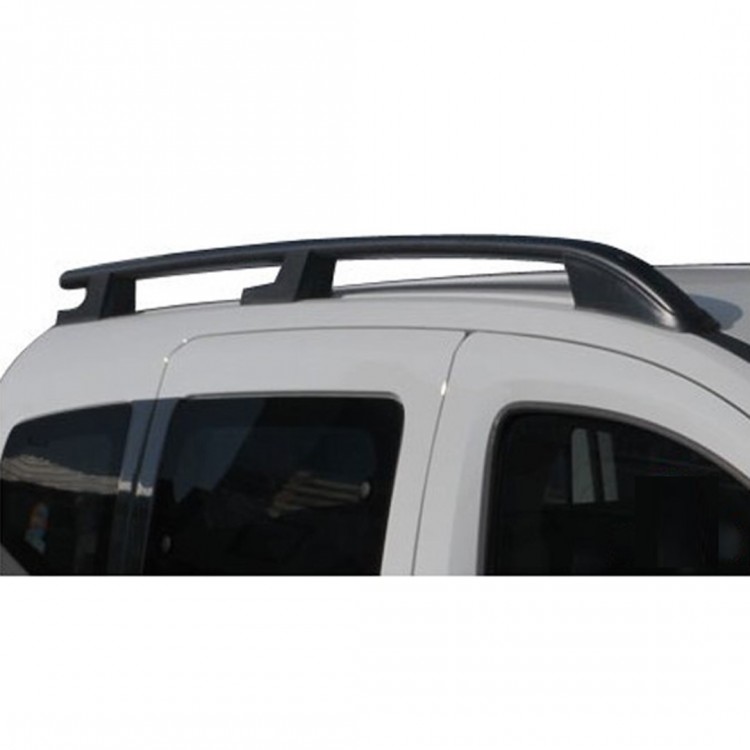 ΜΠΑΡΕΣ ΟΡΟΦΗΣ ΓΙΑ CITROEN NEMO 2008+ /PEUGEOT BIPPER 2008+ /FIAT FIORINO 2008+ ΠΑΡΑΛΛΗΛΕΣ ΑΛΟΥΜΙΝΙΟΥ 2 ΤΕΜ. ΜΑΥΡΕΣ