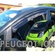 ΑΝΕΜΟΘΡΑΥΣΤΕΣ ΓΙΑ PEUGEOT iOn 5D 2010-2015 ΖΕΥΓΑΡΙ ΑΠΟ ΕΥΚΑΜΠΤΟ ΦΙΜΕ ΠΛΑΣΤΙΚΟ HEKO - 2 ΤΕΜ.