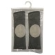 SAAB ΜΑΞΙΛΑΡΑΚΙΑ ΓΙΑ ΖΩΝΗ ΑΣΦΑΛΕΙΑΣ 21 X 7,5 cm ΣΕ ΜΑΥΡΟ ΧΡΩΜΑ ΜΕ ΓΚΡΙ LOGO - 2 ΤΕΜ.
