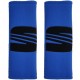 SEAT ΜΑΞΙΛΑΡΑΚΙΑ ΓΙΑ ΖΩΝΗ ΑΣΦΑΛΕΙΑΣ 21 X 7,5 cm ΣΕ ΜΠΛΕ ΧΡΩΜΑ ΜΕ ΜΑΥΡΟ LOGO - 2 ΤΕΜ.