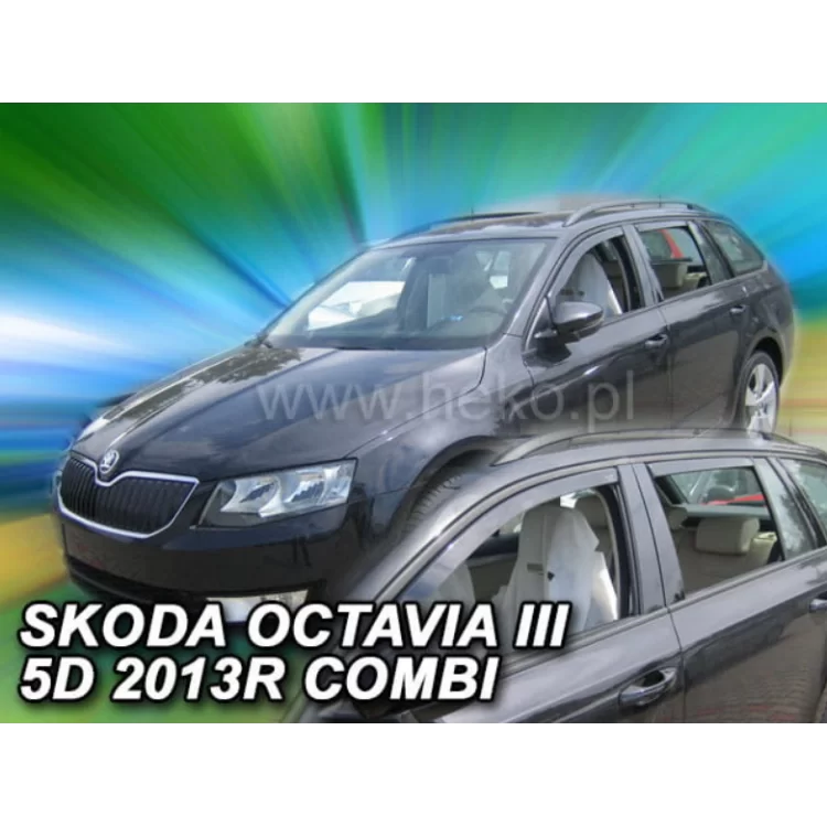 ΑΝΕΜΟΘΡΑΥΣΤΕΣ ΓΙΑ SKODA OCTAVIA 3 A7 2013+ SW / COMBI 5D ΣΕΤ ΑΥΤΟΚΙΝΗΤΟΥ ΑΠΟ ΕΥΚΑΜΠΤΟ ΦΙΜΕ ΠΛΑΣΤΙΚΟ HEKO - 4 ΤΕΜ. ΑΝΕΜΟΘΡΑΥΣΤΕΣ ΓΙΑ SKODA OCTAVIA 3 A7 2013+ SW / COMBI 5D ΣΕΤ ΑΥΤΟΚΙΝΗΤΟΥ ΑΠΟ ΕΥΚΑΜΠΤΟ ΦΙΜΕ ΠΛΑΣΤΙΚΟ HEKO - 4 ΤΕΜ.