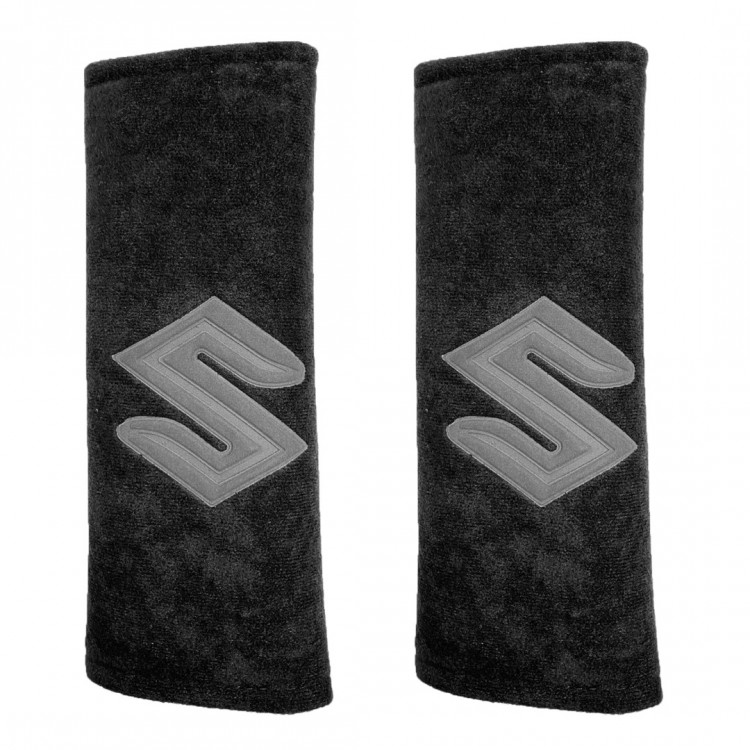 SUZUKI ΜΑΞΙΛΑΡΑΚΙΑ ΓΙΑ ΖΩΝΗ ΑΣΦΑΛΕΙΑΣ 21 X 7,5 cm ΣΕ ΜΑΥΡΟ ΧΡΩΜΑ ΜΕ ΓΚΡΙ LOGO - 2 ΤΕΜ. SUZUKI ΜΑΞΙΛΑΡΑΚΙΑ ΓΙΑ ΖΩΝΗ ΑΣΦΑΛΕΙΑΣ 21 X 7,5 cm ΣΕ ΜΑΥΡΟ ΧΡΩΜΑ ΜΕ ΓΚΡΙ LOGO - 2 ΤΕΜ.