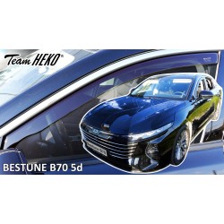 Heko - Ανεμοθραύστες για Bestune B70 5 Doors 2020+ Ζευγάρι Απο Εύκαμπτο Φιμέ Πλαστικό - 2 τεμ. (ΑΝΕΜ.29137)
