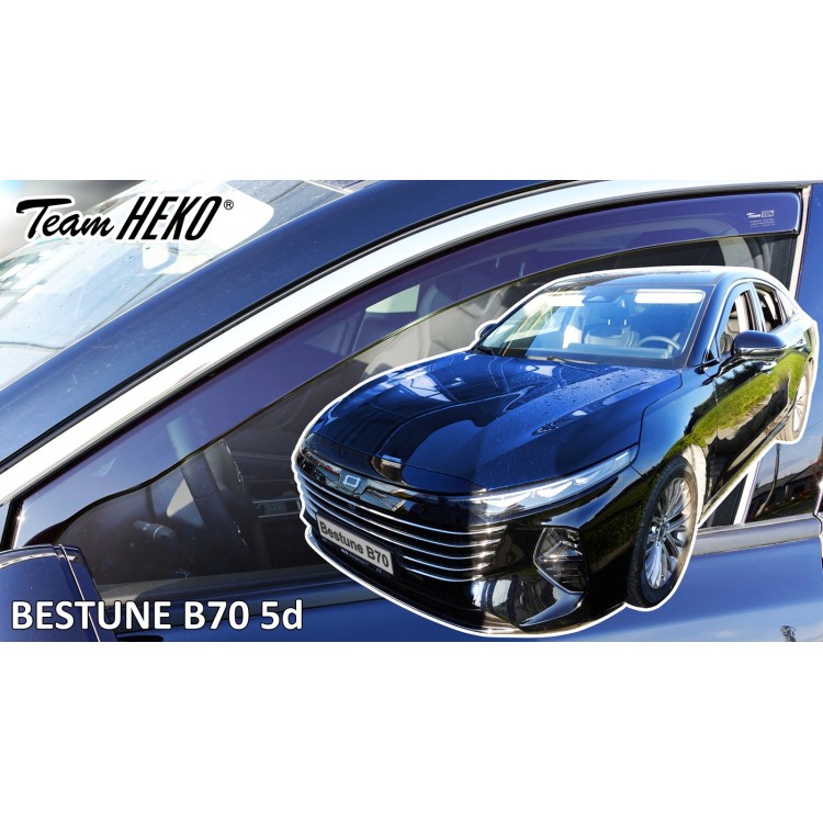 Heko - Ανεμοθραύστες για Bestune B70 5 Doors 2020+ Ζευγάρι Απο Εύκαμπτο Φιμέ Πλαστικό - 2 τεμ. (ΑΝΕΜ.29137) Heko - Ανεμοθραύστες για Bestune B70 5 Doors 2020+ Ζευγάρι Απο Εύκαμπτο Φιμέ Πλαστικό - 2 τεμ. (ΑΝΕΜ.29137)