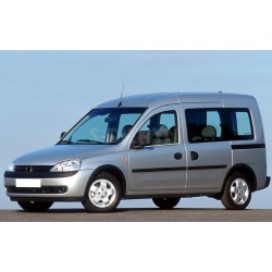 TRIM ΠΑΡΑΘΥΡΩΝ 2ΤΕΜ ΑΝΟΞ.ΑΤΣΑΛΙ ΧΡΩΜΙΟ ΓΙΑ OPEL COMBO C MINI VAN 2001-2011