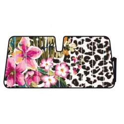 ΕΣΩΤΕΡΙΚΗ ΗΛΙΟΠΡΟΣΤΑΣΙΑ ΠΑΡΜΠΡΙΖ PREMIUM FLOWER LEOPARD (68 Χ 147 cm)