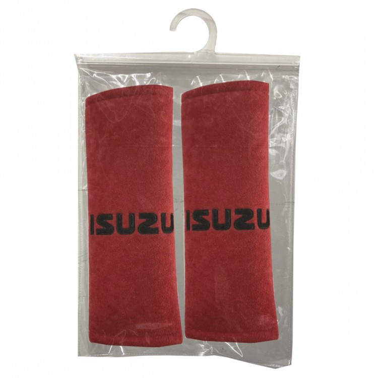 ISUZU ΜΑΞΙΛΑΡΑΚΙΑ ΓΙΑ ΖΩΝΗ ΑΣΦΑΛΕΙΑΣ 21 X 7,5 cm ΣΕ ΚΟΚΚΙΝΟ ΧΡΩΜΑ ΜΕ ΜΑΥΡΟ LOGO - 2 ΤΕΜ. ISUZU ΜΑΞΙΛΑΡΑΚΙΑ ΓΙΑ ΖΩΝΗ ΑΣΦΑΛΕΙΑΣ 21 X 7,5 cm ΣΕ ΚΟΚΚΙΝΟ ΧΡΩΜΑ ΜΕ ΜΑΥΡΟ LOGO - 2 ΤΕΜ.