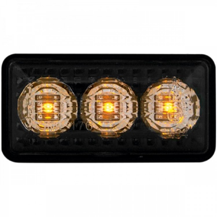 ΠΛΑΪΝΑ ΦΛΑΣ VW GOLF 3 VENTO <95 LED BLACK - 2 ΤΕΜ