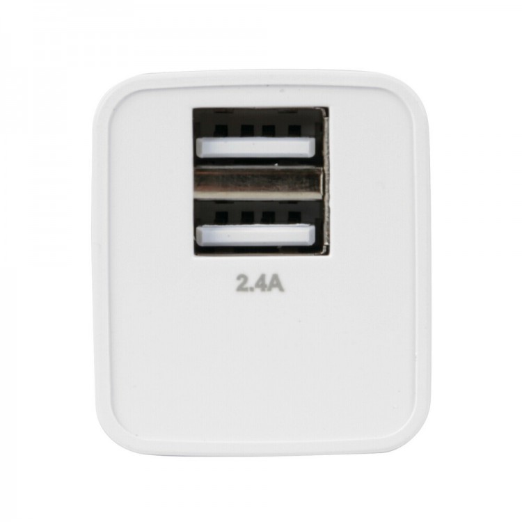 ΦΟΡΤΙΣΤΗΣ ME OIKIAKH ΠΡΙΖΑ 220/240V 12W 2400mA ΜΕ 2 ΘΥΡΕΣ USB (A+A) LAMPA - 1 ΤΕΜ ΦΟΡΤΙΣΤΗΣ ME OIKIAKH ΠΡΙΖΑ 220/240V 12W 2400mA ΜΕ 2 ΘΥΡΕΣ USB (A+A) LAMPA - 1 ΤΕΜ