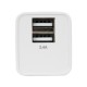 ΦΟΡΤΙΣΤΗΣ ME OIKIAKH ΠΡΙΖΑ 220/240V 12W 2400mA ΜΕ 2 ΘΥΡΕΣ USB (A+A) LAMPA - 1 ΤΕΜ ΦΟΡΤΙΣΤΗΣ ME OIKIAKH ΠΡΙΖΑ 220/240V 12W 2400mA ΜΕ 2 ΘΥΡΕΣ USB (A+A) LAMPA - 1 ΤΕΜ