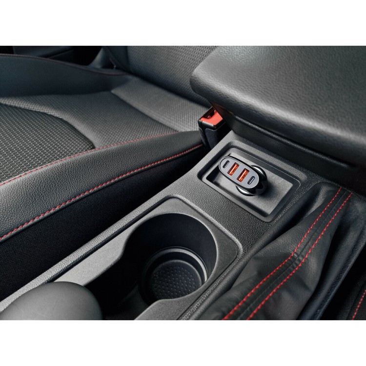 ΦΟΡΤΙΣΤΗΣ ΑΝΑΠΤΗΡΑ 12/24V MAX 50W ΜΕ 2 ΘΥΡΕΣ USB A & 2 ΘΥΡΕΣ USB C FAST CHARGE ΜΑΥΡΟΣ ROCKET 4 PRO LAMPA - 1 TEM. ΦΟΡΤΙΣΤΗΣ ΑΝΑΠΤΗΡΑ 12/24V MAX 50W ΜΕ 2 ΘΥΡΕΣ USB A & 2 ΘΥΡΕΣ USB C FAST CHARGE ΜΑΥΡΟΣ ROCKET 4 PRO LAMPA - 1 TEM.