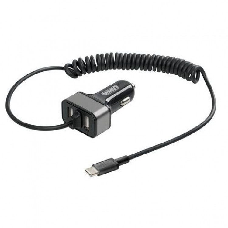 ΑΝΤΑΠΤΟΡΑΣ ΑΝΑΠΤΗΡΑ SILVER LINE 12/24V - 6000mA (2 USB ΚΑΙ ΚΑΛΩΔΙΟ ΦΟΡΤΙΣΗΣ TYPE C) - 150 cm ΑΝΤΑΠΤΟΡΑΣ ΑΝΑΠΤΗΡΑ SILVER LINE 12/24V - 6000mA (2 USB ΚΑΙ ΚΑΛΩΔΙΟ ΦΟΡΤΙΣΗΣ TYPE C) - 150 cm