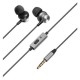 ΑΚΟΥΣΤΙΚΑ ΜΕ ΜΙΚΡΟΦΩΝΟ SNUG ΑΛΟΥΜΙΝΙΟΥ EXTRA BASS 120cm GOLD LINE ΑΚΟΥΣΤΙΚΑ ΜΕ ΜΙΚΡΟΦΩΝΟ SNUG ΑΛΟΥΜΙΝΙΟΥ EXTRA BASS 120cm GOLD LINE