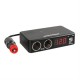 ΑΝΤΑΠΤΟΡΑΣ ΑΝΑΠΤΗΡΑ 12/24/36V ΔΙΠΛΟΣ ΜΕ 2 USB+ΒΟΛΤΟΜΕΤΡΟ MULTI POWER ΜΕ ΚΑΛΩΔΙΟ 80cm ΑΝΤΑΠΤΟΡΑΣ ΑΝΑΠΤΗΡΑ 12/24/36V ΔΙΠΛΟΣ ΜΕ 2 USB+ΒΟΛΤΟΜΕΤΡΟ MULTI POWER ΜΕ ΚΑΛΩΔΙΟ 80cm