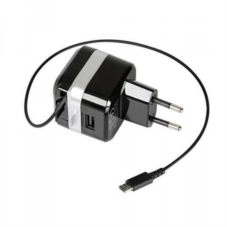 ΠΡΙΖΑ 230V 12 ΜΕ 1 USB ΚΑΙ ΚΑΛΩΔΙΟ ΦΟΡΤΙΣΗΣ MICRO USB 90cm 2400mA FAST CHARGER ΠΡΙΖΑ 230V 12 ΜΕ 1 USB ΚΑΙ ΚΑΛΩΔΙΟ ΦΟΡΤΙΣΗΣ MICRO USB 90cm 2400mA FAST CHARGER