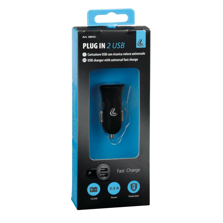ΑΝΤΑΠΤΟΡΑΣ ΑΝΑΠΤΗΡΑ ΜΕ 2 USB 12/24V 2500 mA LED PLUG-IN 2 (Φ 25mm / ΜΗΚΟΣ 51mm) ΑΝΤΑΠΤΟΡΑΣ ΑΝΑΠΤΗΡΑ ΜΕ 2 USB 12/24V 2500 mA LED PLUG-IN 2 (Φ 25mm / ΜΗΚΟΣ 51mm)